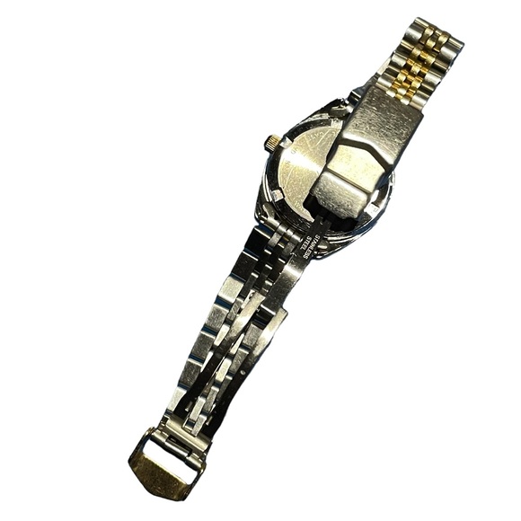 Belair Ladies Watch RARE Vintage gold plated Bracelet White Dial Date Window - Picture 5 of 9